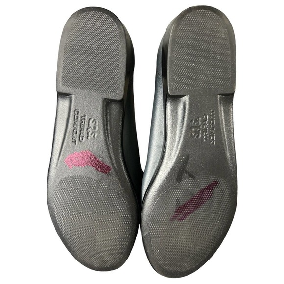 SAS Tripad Comfort Women Gray Patent Leather Slip On Loafer Shoe Size 9 - Picture 3 of 7